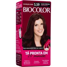 Tinta De Cabelo Biocolor Acaju Purpura Deslumbrante 5.59 Mini