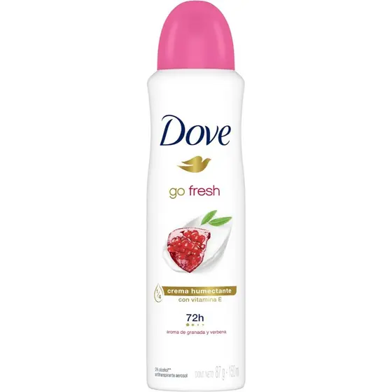 Desodorante Dove Aero Ant Go Fresh Roma Verbena 89g