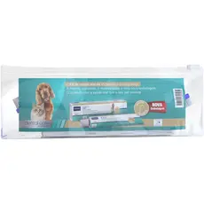 Kit Saúde Oral Virbac Sabor Frango (Necessaire + Pasta + Escova)