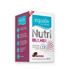 Suplemento Vitamínico Nutri Mulher Equaliv 60 Cápsula Em Gel