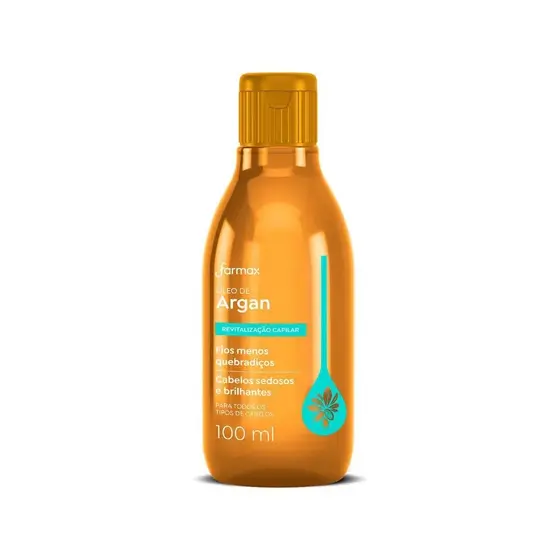 Óleo Capilar Argan Farmax 100ml