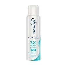 Desodorante Antitranspirante Monange Aerossol Clinical Revigorante Com 150ml