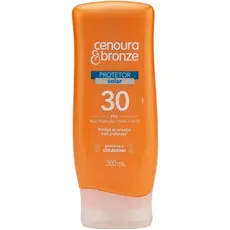 Protetor Solar Cenoura E Bronze Fps 30 200ml
