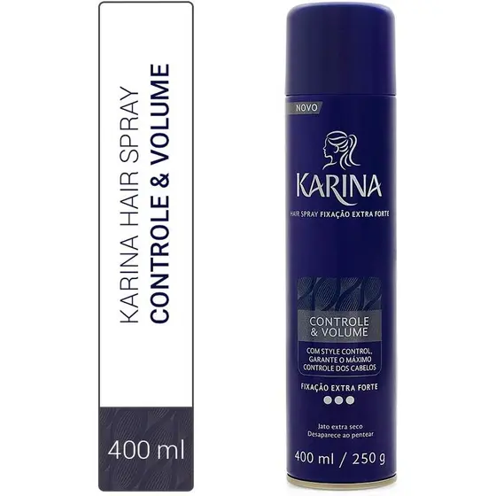 Hair Spray Fixador Karina Extra Forte 400ml
