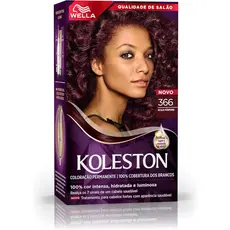 Tintura de Cabelo Koleston Cor 366 Acaju Purpura