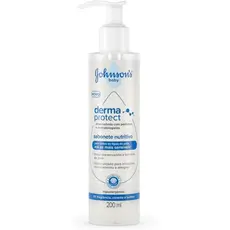 Sabonete Líquido Infantil Johnson's Baby Derma Protect Nutritivo Com 200ml