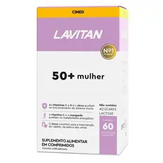 Suplemento Alimentar Lavitan 50+ Mulher Com 60 Comprimidos Revestidos