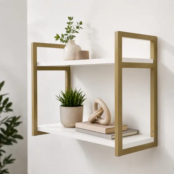 Prateleira Parede Multiuso Mdf/mdp Sala Quarto Cozinha 50cm Adicionar aos favoritos