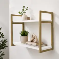 Prateleira Parede Multiuso Mdf/mdp Sala Quarto Cozinha 50cm Adicionar aos favoritos