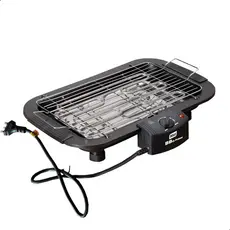 Churrasqueira Elétrica Portátil Sem Fumaça Gourmet Inox 1800W 2000w INMA Grelha Caminhoneiro