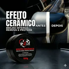 Revitalizador  Automotivo Cera  Carnaúba de Plásticos a Parachoque o melhor e Envio Rápido Garantido