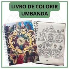 Livro Para Colorir Umbanda Exclusivo 30 Páginas