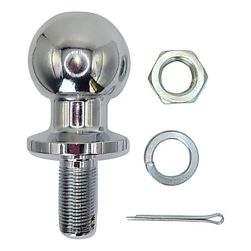 Bola Esfera de Engate 50mm Cromada Universal em Aço Maciço Alta Resistência e Durabilidade Envio Rápido