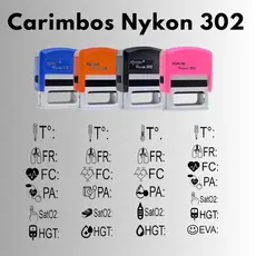 Carimbo Personalizado para Anotação Enfermagem