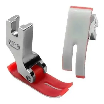 Calcador Com Base Teflon Para Reta Industrial Mt-18 - 2 Unid
