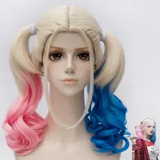 Peruca Fantasia da Alerquina Cabelo Cosplay Feminino Festa Carnaval Menina