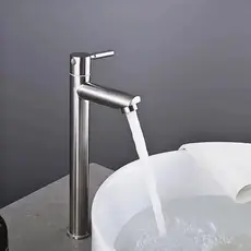 Torneira Banheiro 1/4 Volta Inox 304 Alta Luxo Banheiro
