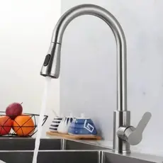 Torneira Cozinha Gourmet Monocomando Com Spray Extensor