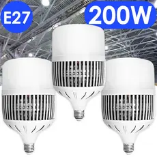 Lâmpada LED Bulbo 200W Bivolt E27 Branco Frio 6500K Alta Potência