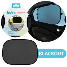 2x Protetor Solar Para Carro Buba Infantil Com Ventosa Blackout Protege Sol Raios Solares