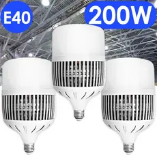 Lâmpada LED Bulbo 200W Bivolt E40 Branco Frio 6500K Alta Potência