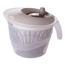 Secador Salada Centrífuga Manual Médio 2,80 Litros Secadora Alface Verdura Salada Prática Plasútil