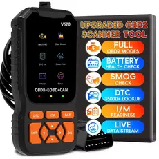Scanner OBD2 V520 Novo Sistema de Motor Automotivo Profissional Leitor de Código DTC Automotivo Gratuito Vitalício Ferra