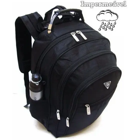 Mochila De Viagem Grande Capacidade Impermeável Reforçada Com Cabo