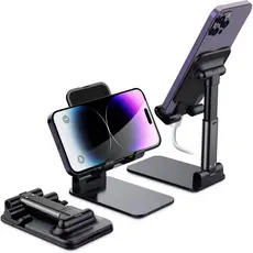 PROMOÇÃO！Atualizar！Suporte Para Celular e Tablet Dobrável Portátil Ajustável Apoio Mesa
