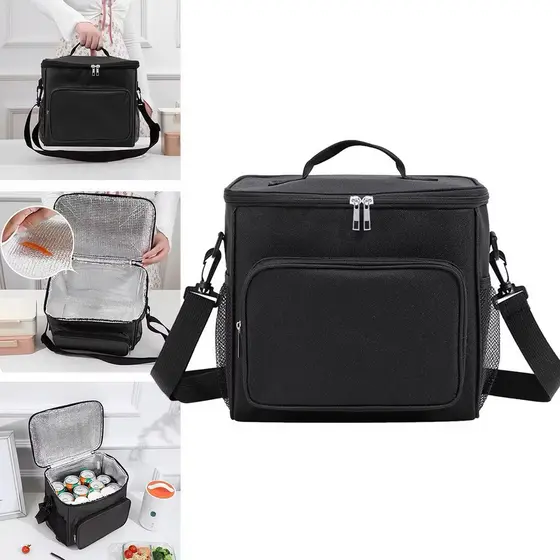 Bolsa Térmica Grande Portatil Marmita Viagem Com Alça