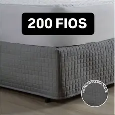 Saia para cama Box Matelada Ultra SONIC Todos Tamanhos 200 Fios Solteiro Casal Padrão, Queen e King