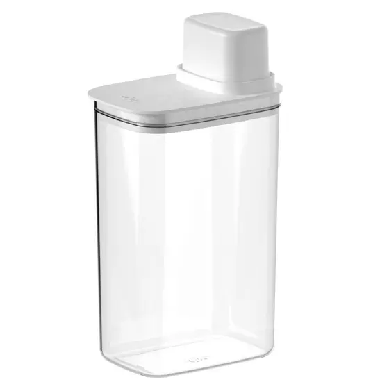 Pote Hermético com Medidor Drop Branco 2,3L - Ou