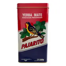 kit Lata porta erva Pajarito kurupi tradicional paraguai 500g terere mate