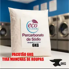 Percarbonato de Sódio  Composto Limpeza Em Geral Tira Manchas Roupas Brancas  Eco 1KG / 2KG / 3KG /4KG /5KG /6KG