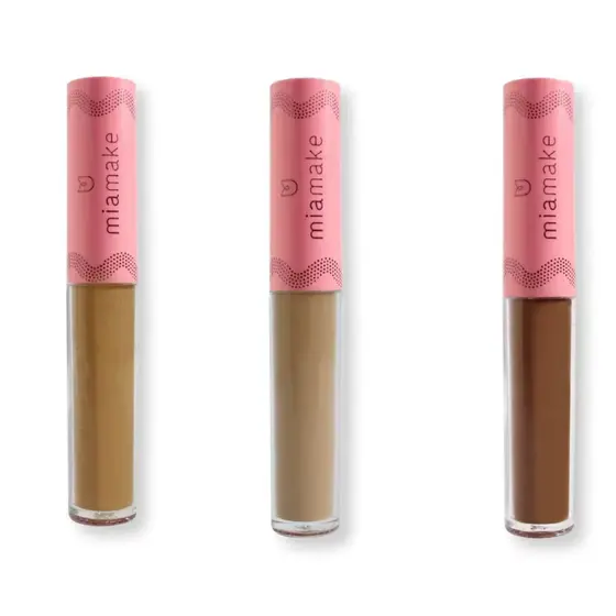 Corretivo Liquido Cores Escuras - MIAMAKE