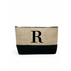 ENVIO IMEDIATO NECESSAIRE DE PRAIA JUTA LETRA PERSONALIZADA