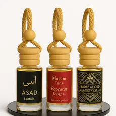KIT PERFUME ÁRABE AUTOMOTIVO ESSÊNCIA IMPORTADA CHEIRO CARRO DE LUXO