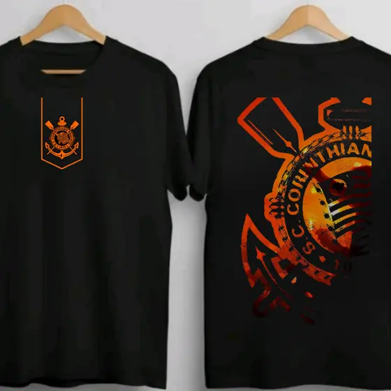 Camiseta Corinthians Lançamento 100% Algodão Premium Futebol Envio Rápido