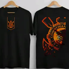Camiseta Corinthians Lançamento 100% Algodão Premium Futebol Envio Rápido