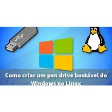 Pendrive bootável em LINUX (domínio públlico) - open source (origem aberta) - Promoção especial