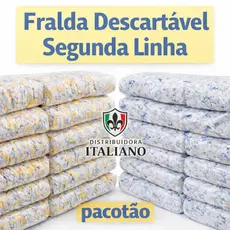 Fraldas Descartável Segunda Linha Direto de Fábrica Infantil P, M, G, XG, XXG POM-P*M - TURMA DA M*N