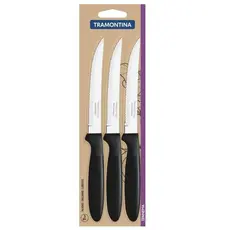 Kit 3 de Facas de Mesa Tramontina Ipanema em Aço Inox