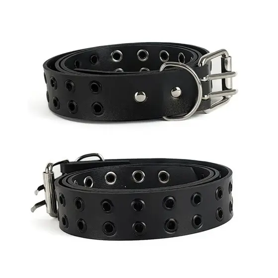 Cinto Com Ilhós Preto Danger Rock punk gotic egirl kpop
