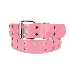 Cinto Punk Rock ROSA ilhós duplo egirl kpop rock