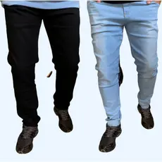 Kit 2 Calças Jeans Masculinas