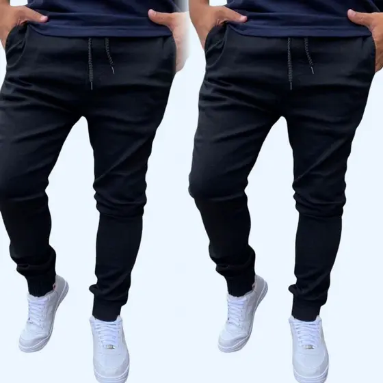 KIT 2 Calças Jogger Masculinas SlimFit
