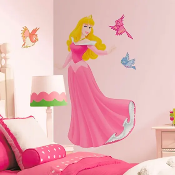 Bela Adormecida Disney Adesivo de Parede Decorativo