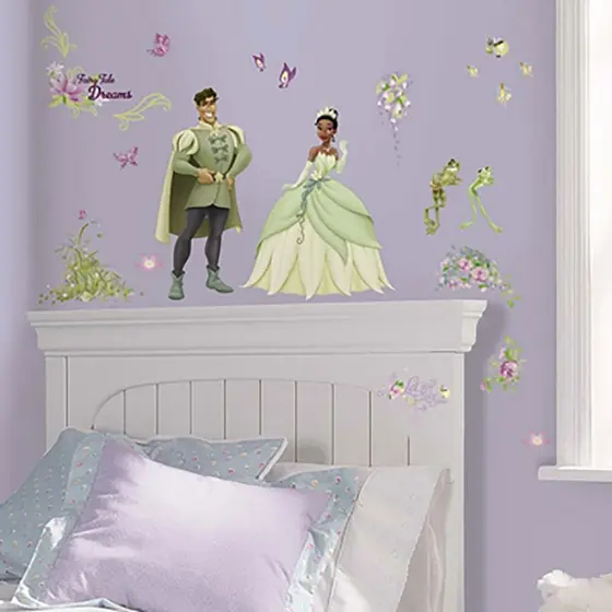A Princesa e o Sapo Disney Adesivo de Parede Infantil