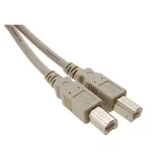 Cabo Usb B Macho Para Usb B Macho Impressora 1,8mts Alta Velocidade