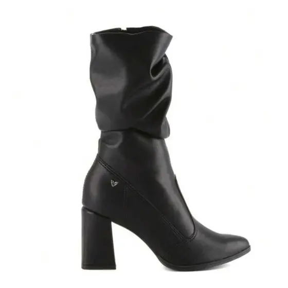 Bota Mississipi Cano Médio Salto Bloco